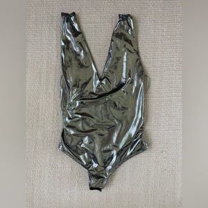ROSA CHA Bodysuit metallic